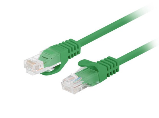 ПАТЧ-КОРД CAT.5E UTP, 3 м, зелений, пройшов випробування Fluke та LANBERG