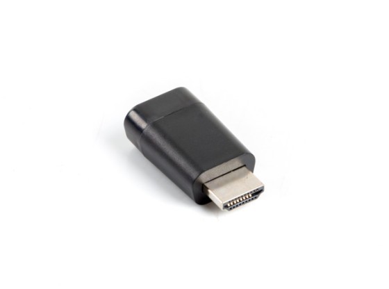 Адаптер HDMI (M) → VGA (F), чорний, LANBERG