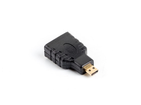 Адаптер HDMI (F) → HDMI MICRO (M), чорний, LANBERG