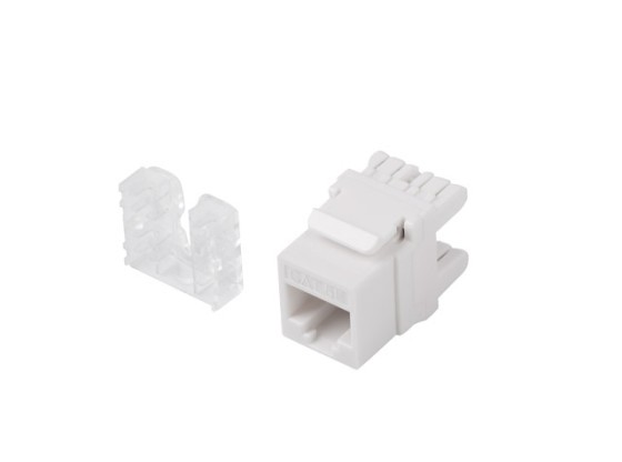 МОДУЛЬ KEYSTONE RJ45->LSA, CAT.6 UTP, 180°, LANBERG