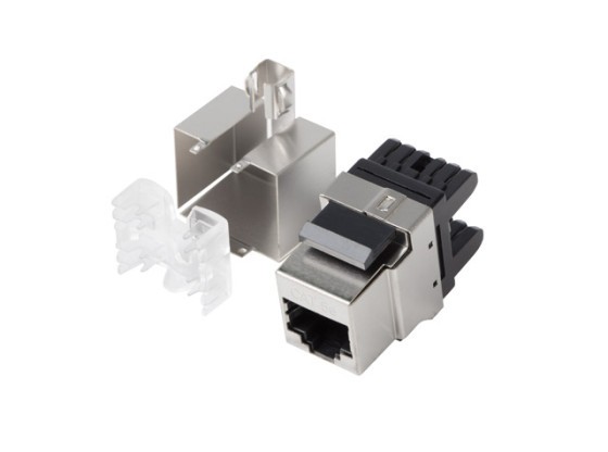 МОДУЛЬ KEYSTONE RJ45->LSA, CAT.5E, FTP, 180°, LANBERG