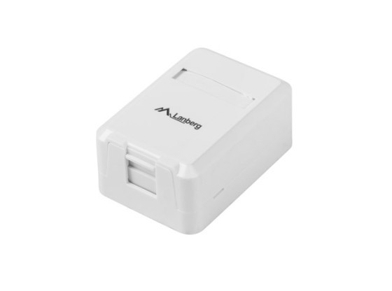 Порожня коробка для поверхневого монтажу для Keystone 1-порт LANBERG