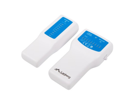 Мережевий тестер LAN для кабелів RJ45, RJ11 від LANBERG