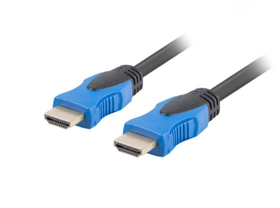 Кабель HDMI M/M V2.0, 7,5 м, 4K, мідний, чорний, LANBERG
