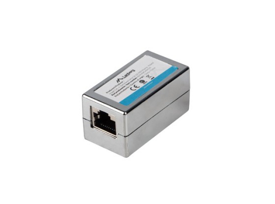 RJ45 ВСТАВНИЙ З'ЄДНУВАЧ CAT.5E, ЕКРАНОВАНИЙ, LANBERG