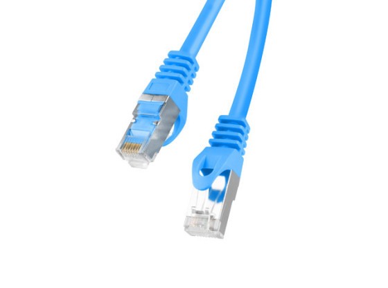 ПАТЧ-КОРД CAT.6 FTP, 15 м, синій, пройшов випробування Fluke та Lanberg