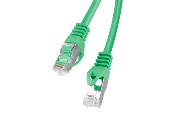 ПАТЧ-КОРД CAT.6 FTP, 5 м, зелений, пройшов випробування Fluke та LANBERG