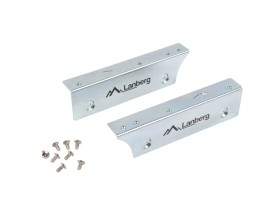 МОНТАЖНА РАМА ДЛЯ ПЕРЕХОДУ З 2,5-ДЮЙМОВИХ SSD/HDD У 3,5-ДЮЙМОВИЙ ОТВІР LANBERG