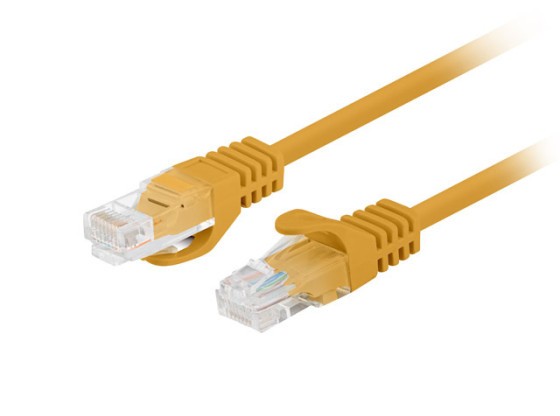 ПАТЧ-КОРД CAT.6 UTP 0,25 м, помаранчевий, пройшов випробування Fluke та LANBERG