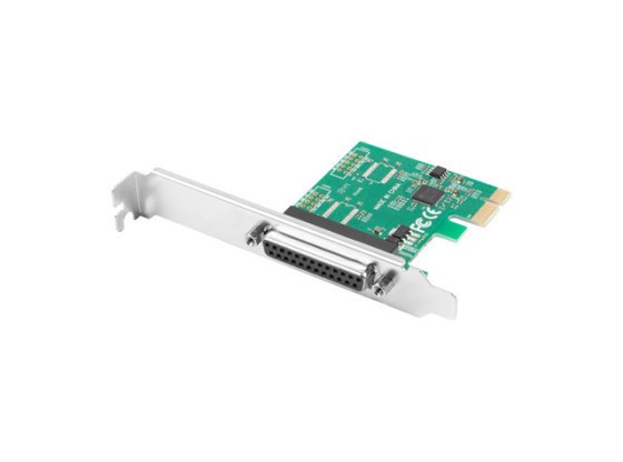Карта PCI Express x1 → 1x LPT 25-контактна, низькопрофільна, LANBERG