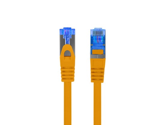 ПАТЧ-КОРД CAT.6A S/FTP LSZH CCA 5 м, помаранчевий, пройшов випробування Fluke та Lanberg