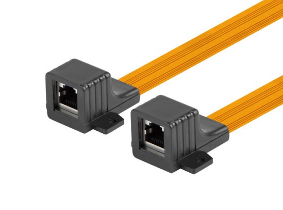 RJ45 ВСТАВНИЙ З'ЄДНУВАЧ ДЛЯ ТОНКОГО КАБЕЛЯ З ВІКОМ, 23 СМ, LANBERG