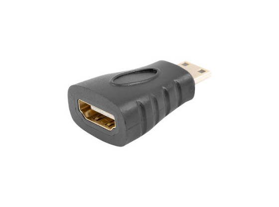 Адаптер HDMI (F) —> HDMI MINI (M), чорний, LANBERG