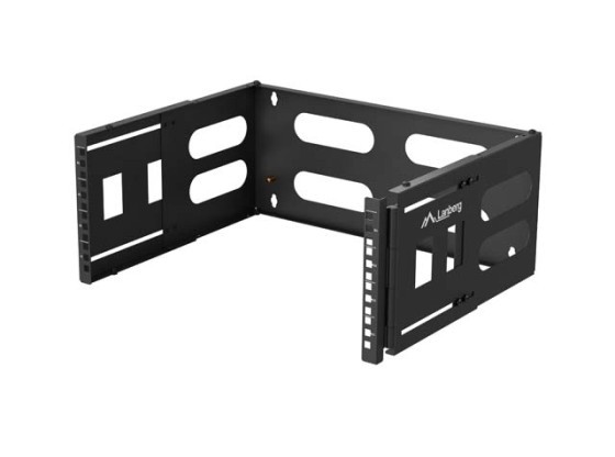 СКЛАДНИЙ КРІПЛЕННЯ ДЛЯ НАСТІННОГО МОНТАЖУ 19" 4U 497X400/240 ЧОРНИЙ LANBERG