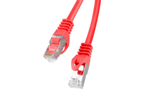 ПАТЧ-КОРД CAT.6 FTP, 1,5 м, червоний, пройшов випробування Fluke та Lanberg