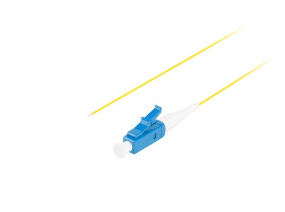 Волоконно-оптичний пігтейл SM LC/UPC EASY STRIP 9/125 G657A1 2 м, жовтий, LANBERG