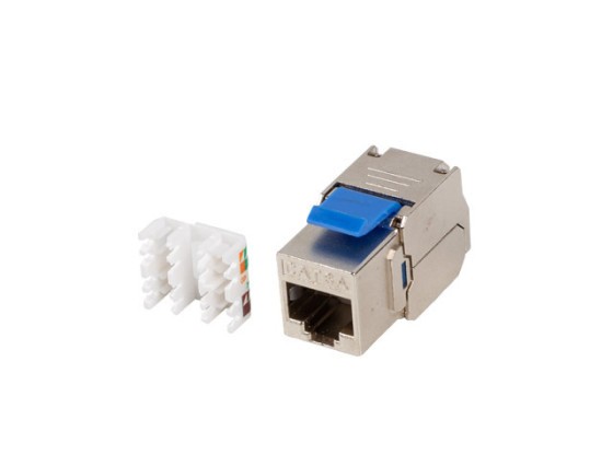 Модуль Keystone без гвинтів RJ45 Cat.6A FTP LANBERG