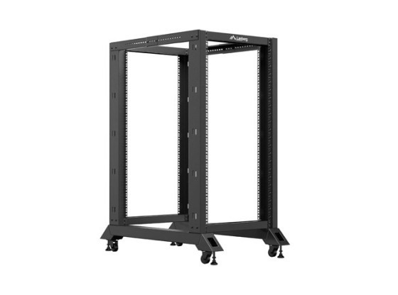 ВІДКРИТА СТІЙКА 19" 22U 600X1000 ЧОРНА LANBERG (У РОЗБИРАНОМУ ВИГЛЯДІ)