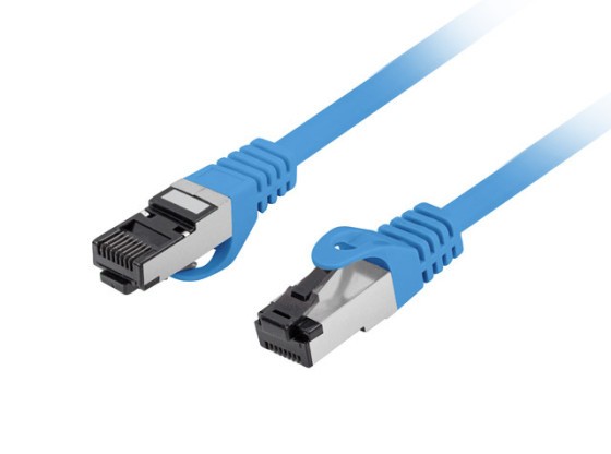 ПАТЧ-КОРД КАТЕГОРІЇ 8.1, S/FTP, LSZH, мідь, 5 м, синій, пройшов випробування Fluke та Lanberg