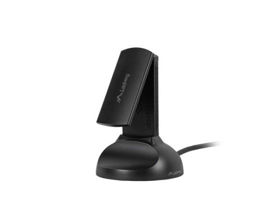 USB-адаптер, бездротова мережева карта LANBERG NC-3000-WI AX3000, тридіапазонна, 2 вбудовані антени