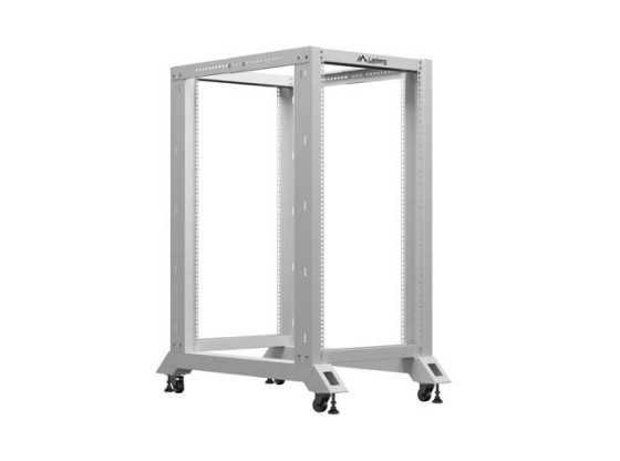 ВІДКРИТА СТІЙКА 19" 22U 600X1000 СІРА LANBERG (У РОЗБИРАНОМУ ВИГЛЯДІ)