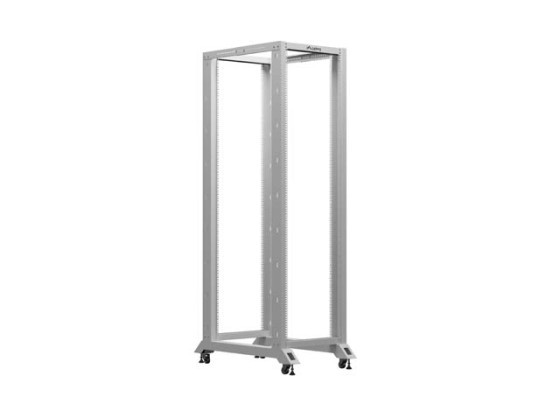 ВІДКРИТА СТІЙКА 19" 42U 600X1000 СІРА LANBERG (У РОЗБИРАНОМУ ВИГЛЯДІ)