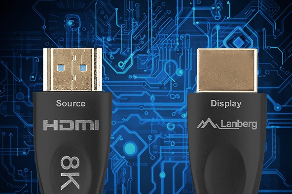 Інструкція з експлуатації оптичного кабелю HDMI AOC Lanberg