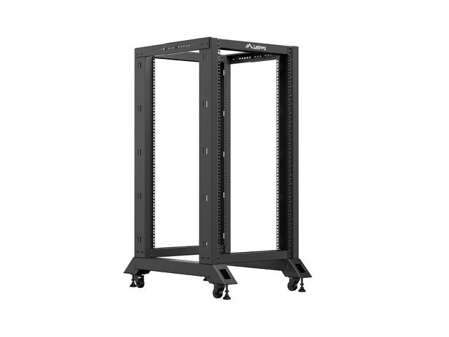 ВІДКРИТА СТІЙКА 19" 22U 600X800 ЧОРНА LANBERG V2 (У РОЗБИРАНОМУ ВИГЛЯДІ)