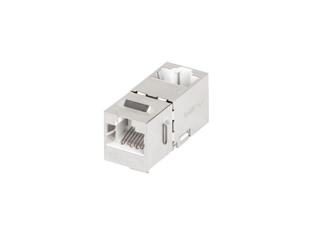 РОЗ'ЄМ TYPU «FEED-THRU KEYSTONE» RJ45->RJ45, CAT.6 FTP 90, LANBERG