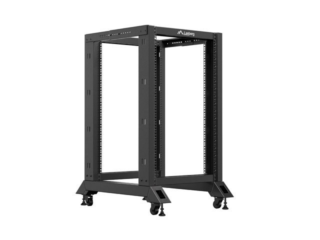 ВІДКРИТА СТІЙКА 19" 18U 600X800 ЧОРНА LANBERG (У РОЗБИРАНОМУ ВИГЛЯДІ)